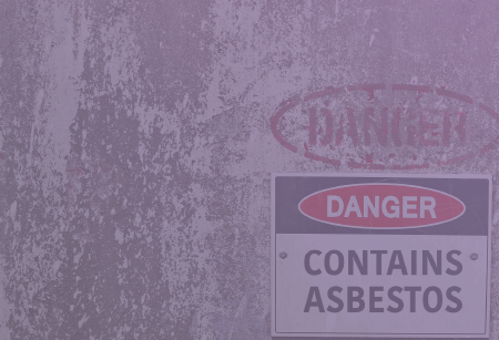 Asbestos danger symbol